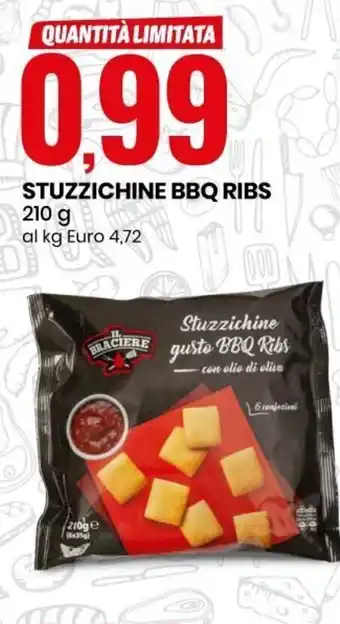 Il Braciere Stuzzichine BBQ Ribs 210 g
