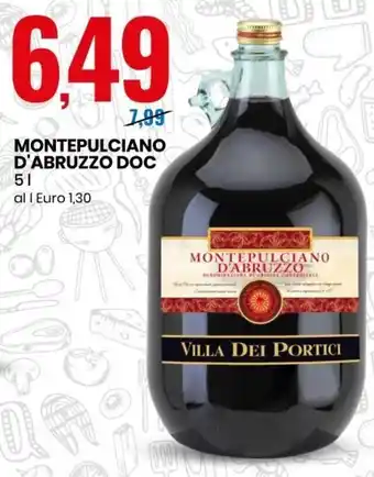 Eurospin Montepulciano D'Abruzzo DOC 5 l offerta