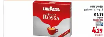 Conad City Caffè lavazza qualità rossa 250g x2 offerta