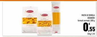 Conad City Pasta di semola garofalo formati normali 500 g offerta