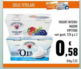 Conad Superstore Yogurt intero / magro vipiteno offerta