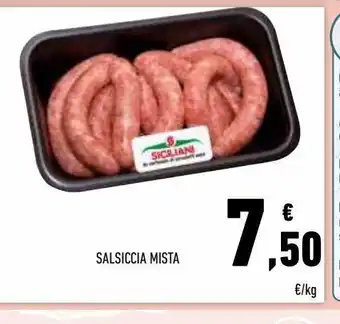 Conad Superstore Salsiccia mista offerta