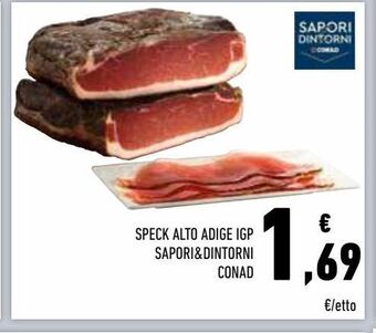 Conad Superstore Speck alto adige igp sapori& dintorni conad offerta