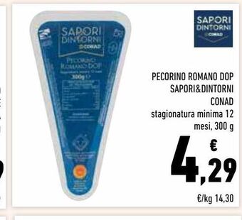 Conad Superstore Pecorino romano dop sapori & dintorni conad offerta