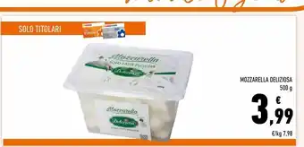 Conad Superstore Mozzarella deliziosa offerta