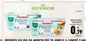 Conad Superstore Yogurt conad piacersi offerta