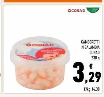Conad Superstore Gamberetti di salmoia  conad offerta