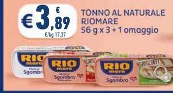Conad Superstore Tonno al naturale rio mare offerta