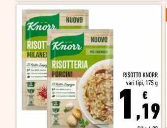 Conad Superstore Risotto knorr offerta