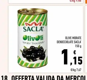 Olive denocciolate scala