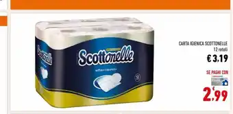Conad Superstore Carta igienica scottonelle offerta