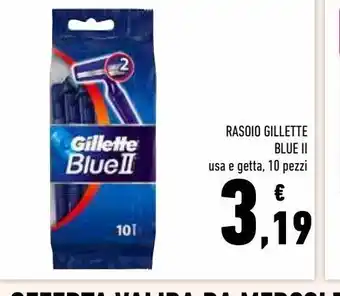 Conad Superstore Rasoio gillette blue ii offerta