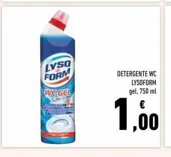 Conad Superstore Detergente wc lysoform offerta