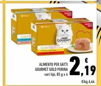 Conad Superstore Cibo per gatti gourmet gold purina offerta