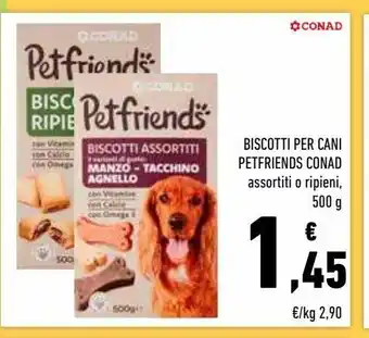 Conad Superstore Biscotti per cani petfriends conad offerta
