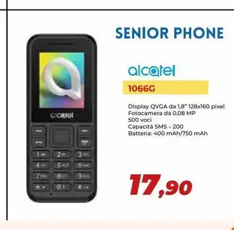 Conad Superstore Smartphone alcatel 1066g offerta