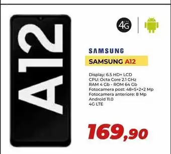 Conad Superstore Smartphone samsung a12 offerta