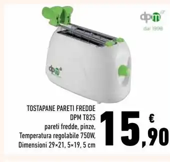 Conad Superstore Tostapane pareti fredde dpm t825 offerta