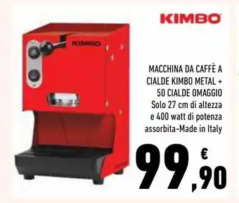 Conad Superstore Macchina da cucire a cialde kimbo metal + offerta