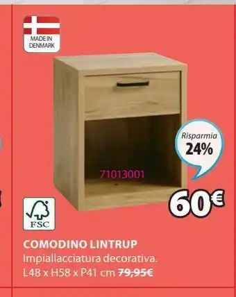 Comodino lintrup