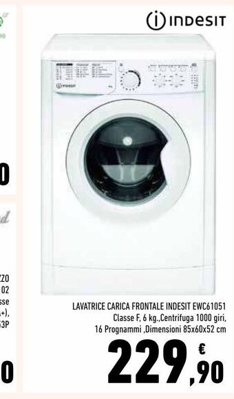 Conad Superstore Lavatrice indesit offerta