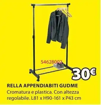 JYSK Rella appendiabiti gudme offerta