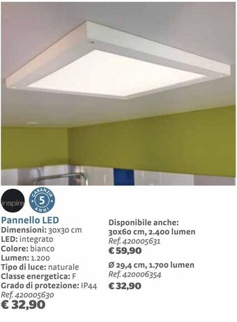 Bricocenter Pannello led offerta