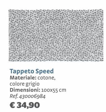 Bricocenter Tappeto speed offerta
