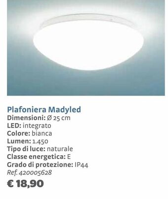 Plafoniera madyled