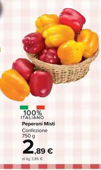 Carrefour Market Peperoni misti offerta