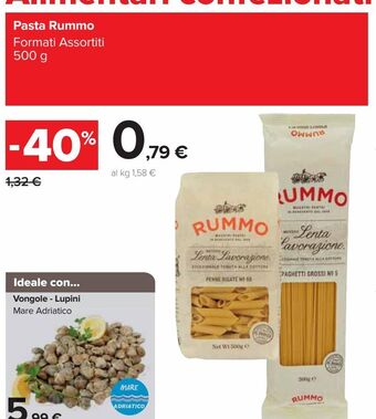 Carrefour Market Pasta rummo offerta