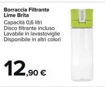 Borraccia filtrante lime brita
