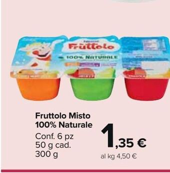 Carrefour Market Fruttolo misto 100% naturale offerta