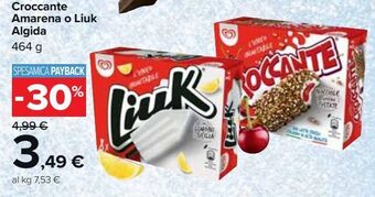 Carrefour Market Croccante amarena o liuk algida offerta