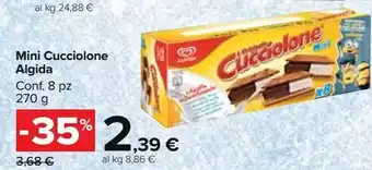Carrefour Market Mini cucciolone algida offerta