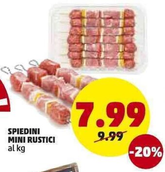 PENNY Spiedini Mini Rustici offerta