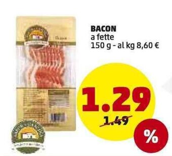 PENNY Bacon A Fette 150g offerta