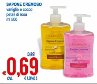 MD Discount Cliosan Sapone Cremoso 500 ml offerta