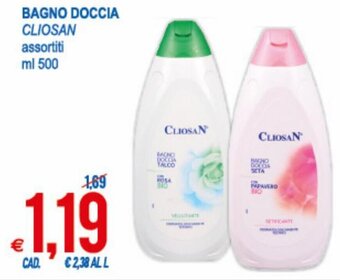 MD Discount Cliosan Bagno doccia 500 ml offerta