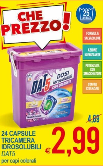 MD Discount Dat5 24 Capsule Tricamera Idrosolubili offerta