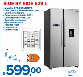 Daya Side by Side 529 L