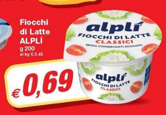 Prix Quality Alplí Fiocchi di Latte 200 g offerta