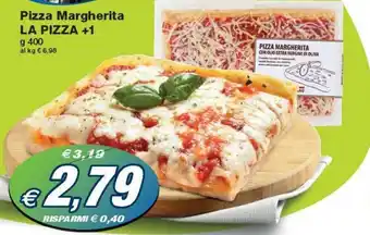 Prix Quality La Pizza +1 Pizza Margherita 400 g offerta