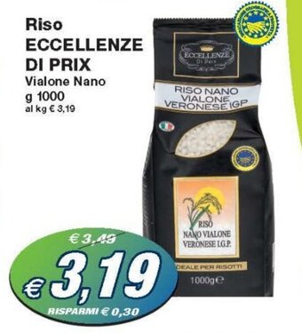 Prix Quality Eccellenze di Prix Riso 1000 g offerta
