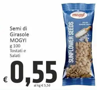 Mogyi Semi di Girasole g 100 Tostati e Salati