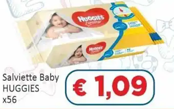 Huggies Salviette Baby x56