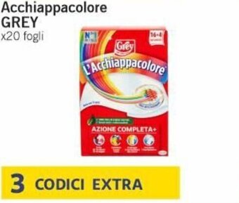 Grey Acchiappacolore x20 Fogli
