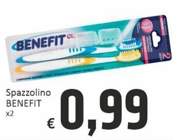 Paghi Poco Benefit Spazzolino x2 offerta