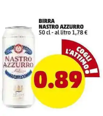 PENNY Birra Nastro Azzurro 50cl offerta