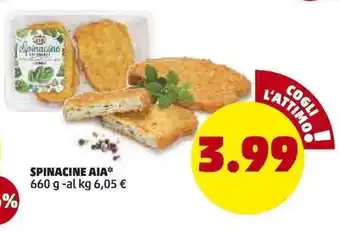 PENNY Spinacine AIA 660g offerta